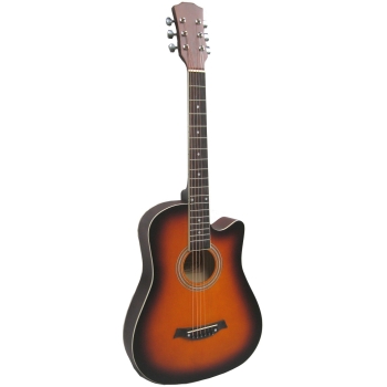 Gitara akustyczna 3/4 - sunburst matt z wycięciem